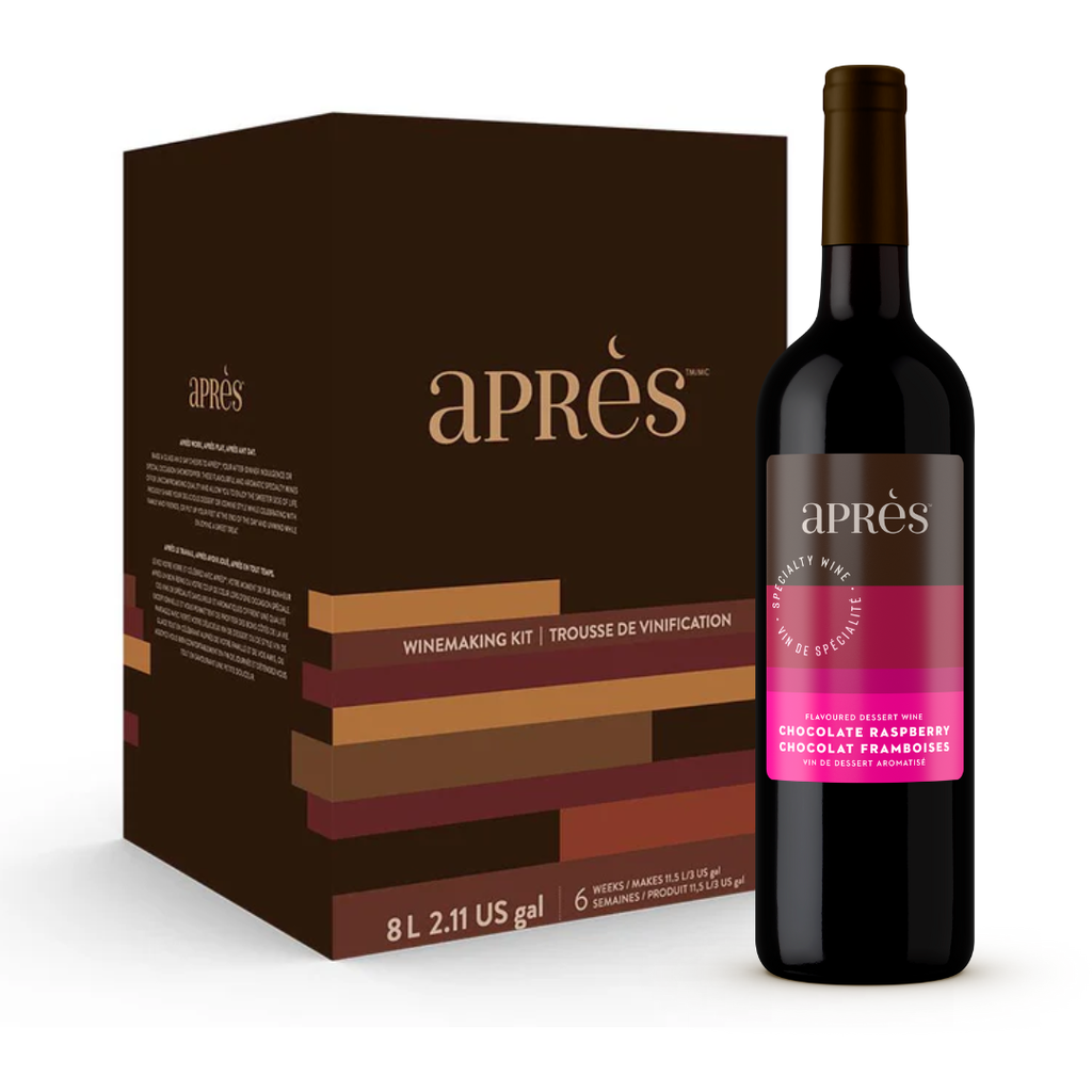 Winexpert Chocolate Raspberry Dessert Wine Kit Apres
